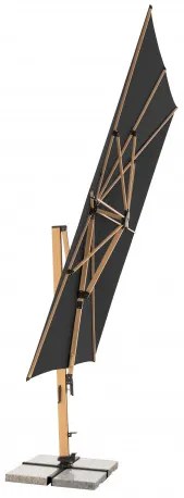 Doppler ALU WOOD XL 4x3 m - záhradný naklápací bočný slnečník : Barvy slunečníků - 840
