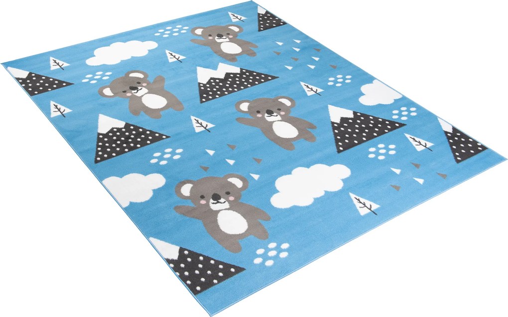 TA Koberec DY96B MODRÝ VESELÝ VTÁK