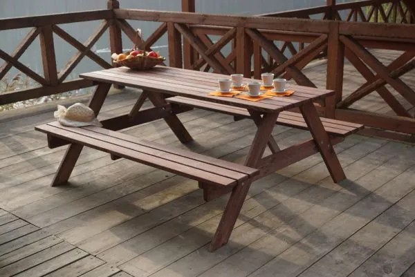 InternetovaZahrada - Záhradný set PIKNIK - 200 cm