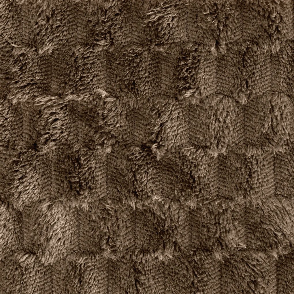 DEKA Z MIKROFLANELU CINDY6 150X200 CM TMAVOHNEDÁ