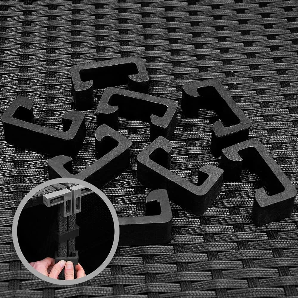 InternetovaZahrada Záhradná ratanová zostava Agen II