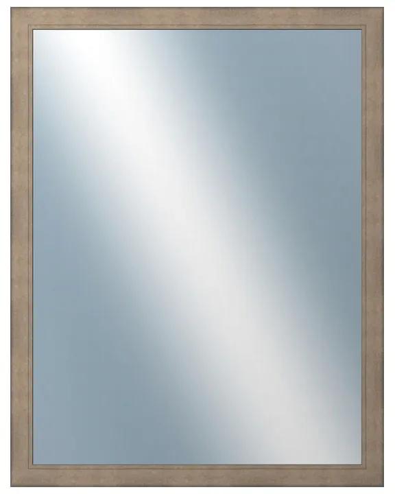 DANTIK - Zrkadlo v rámu, rozmer s rámom 70x90 cm z lišty ANDRÉ veľká bronz (3159)