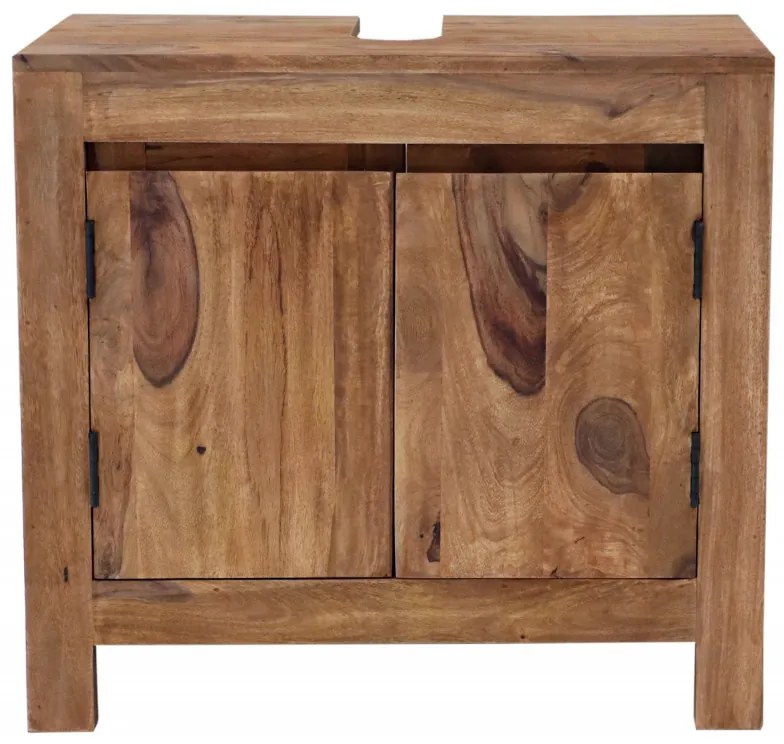 Skrinka pod umývadlo Gani 65x60x35 z indického masívu palisander Super natural