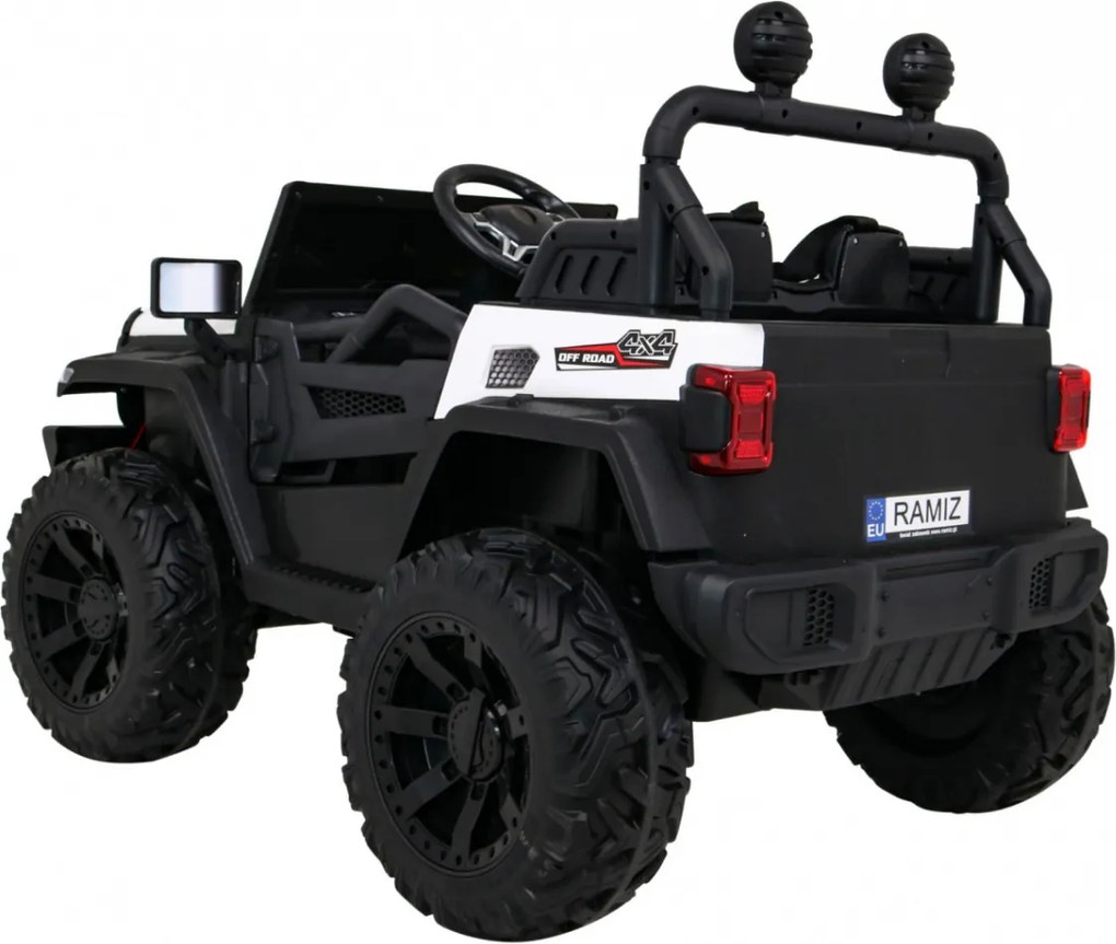 Ramiz Master of Terain Biele vozidlo