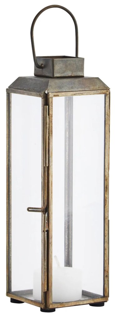 MADAM STOLTZ Lampáš Aged Brass 20 cm