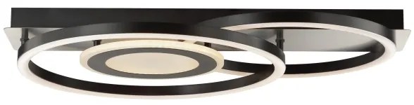 Brilliant - LED stmievateľné stropné svietidlo MAUREEN LED/27W/230V čierne