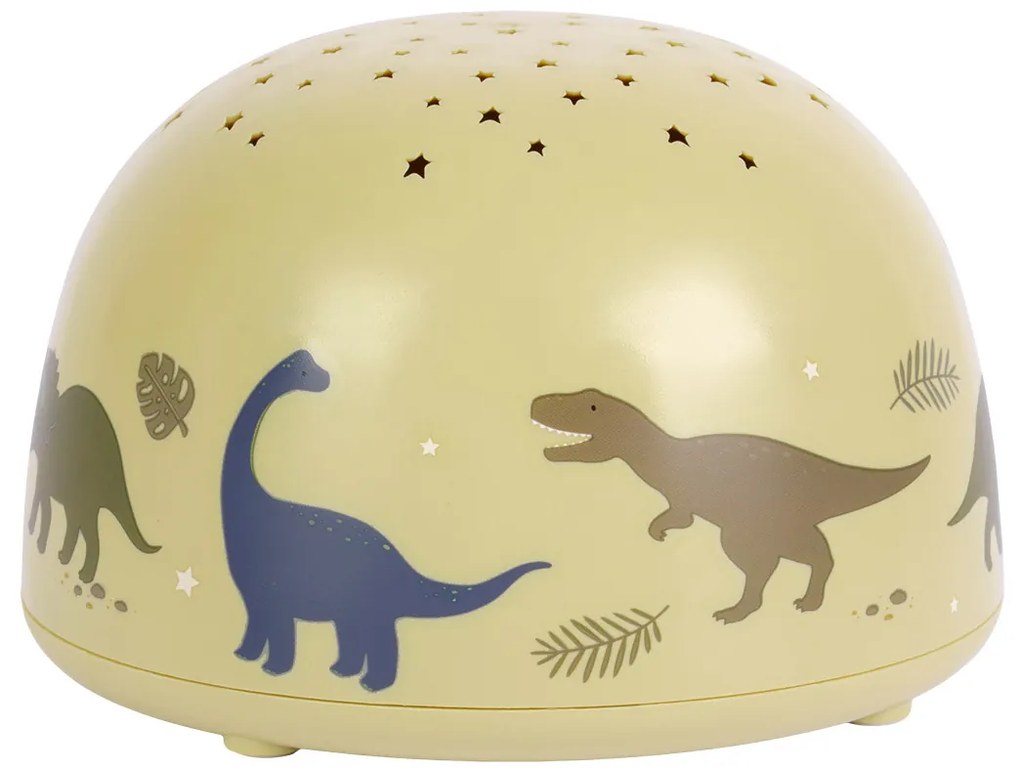 A Little Lovely Company - lampa s projektorom - dinosaury