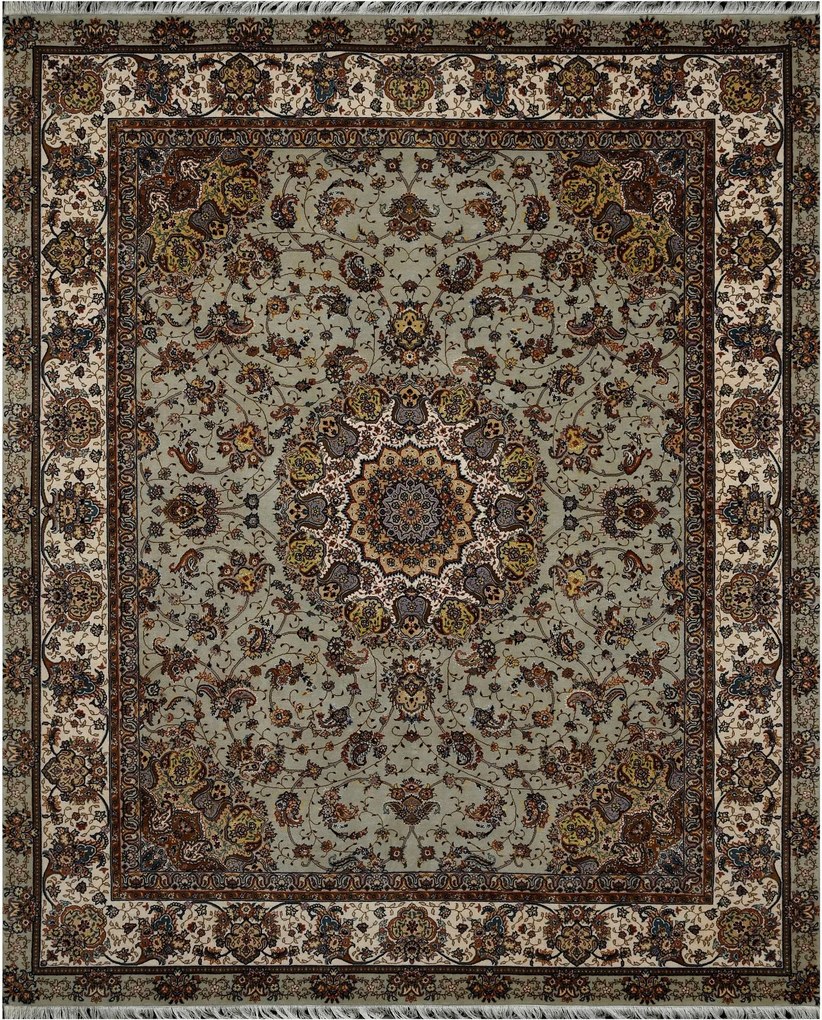 XXXLutz ORIENTÁLNY KOBEREC, 80/300 cm krémová, zelená Cazaris - Koberce - 004345066199