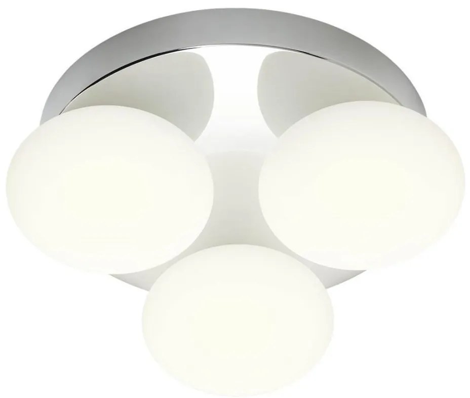 Redo 01-4306 - LED Kúpeľňové stropné svietidlo OVUM 3xLED/5W/230V IP44 chróm