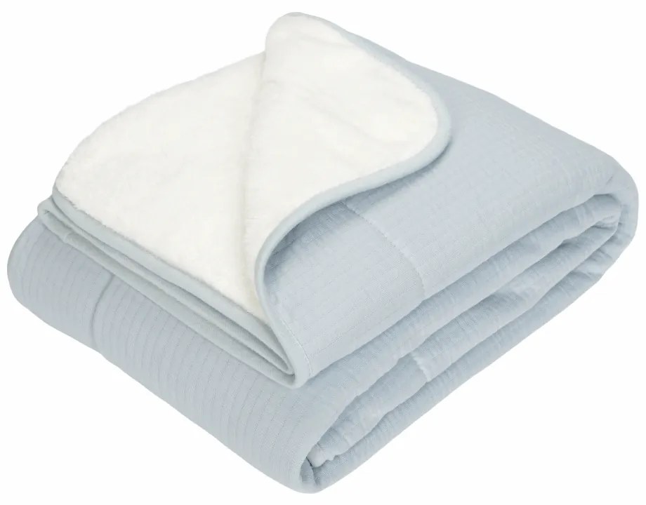 Prikrývka 110x140 cm Pure Soft Blue