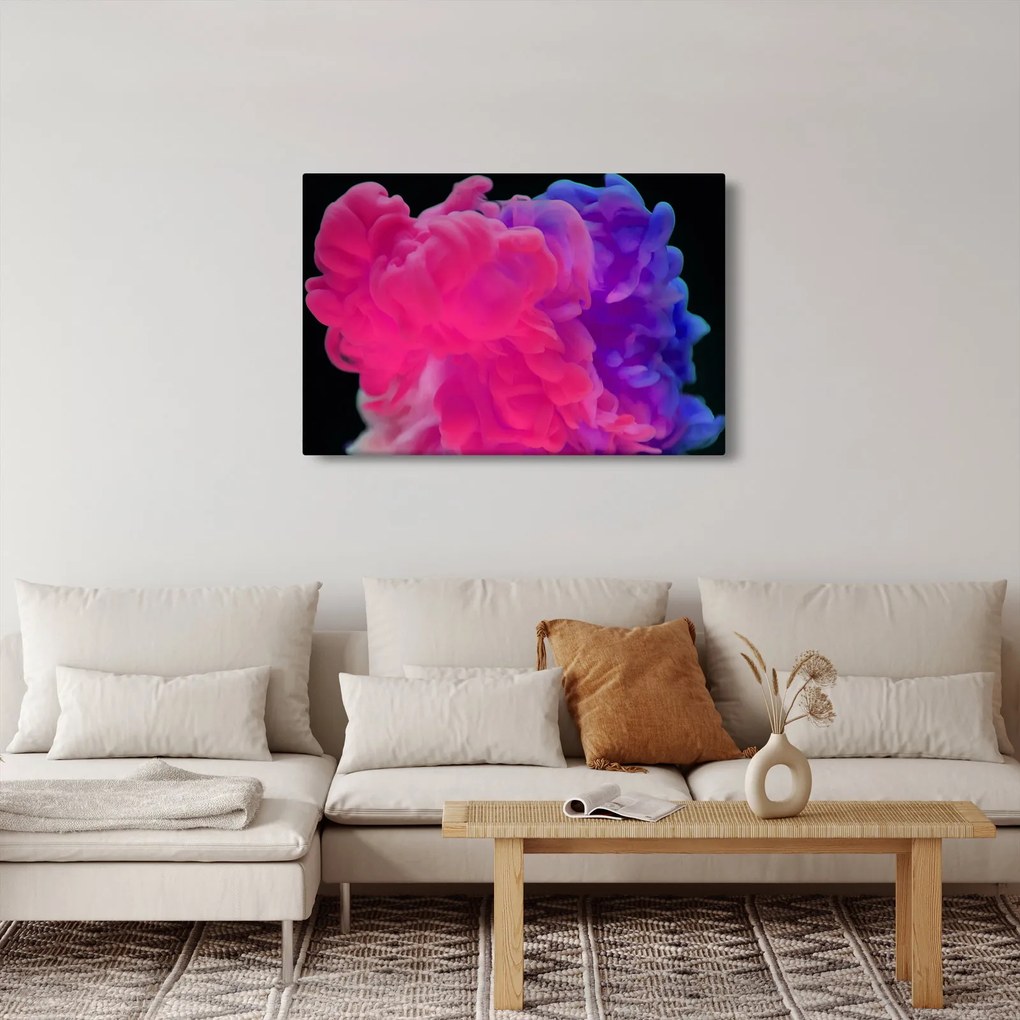 Obraz farebného dymu (90x60 cm)