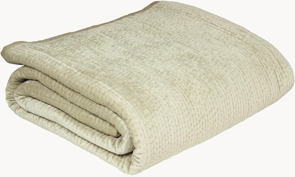 Zamatový prehoz's textúrou Brooklands