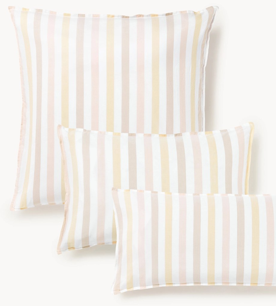 Obliečka na vankúš z vypratej bavlny Harriet