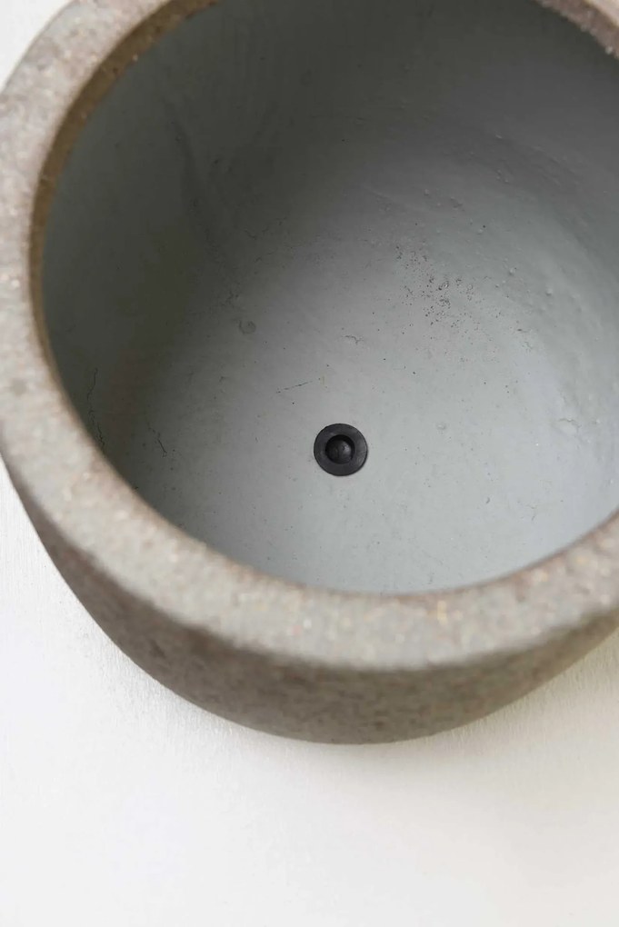 Izbový kvetináč CALDO, vláknocement, 30x27 cm, sivý