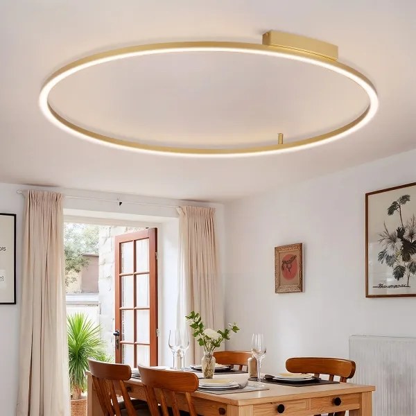 Brilagi - Stmievané LED svietidlo PORTOFINO LED/85W/230V Ø 120 cm zlaté + DO