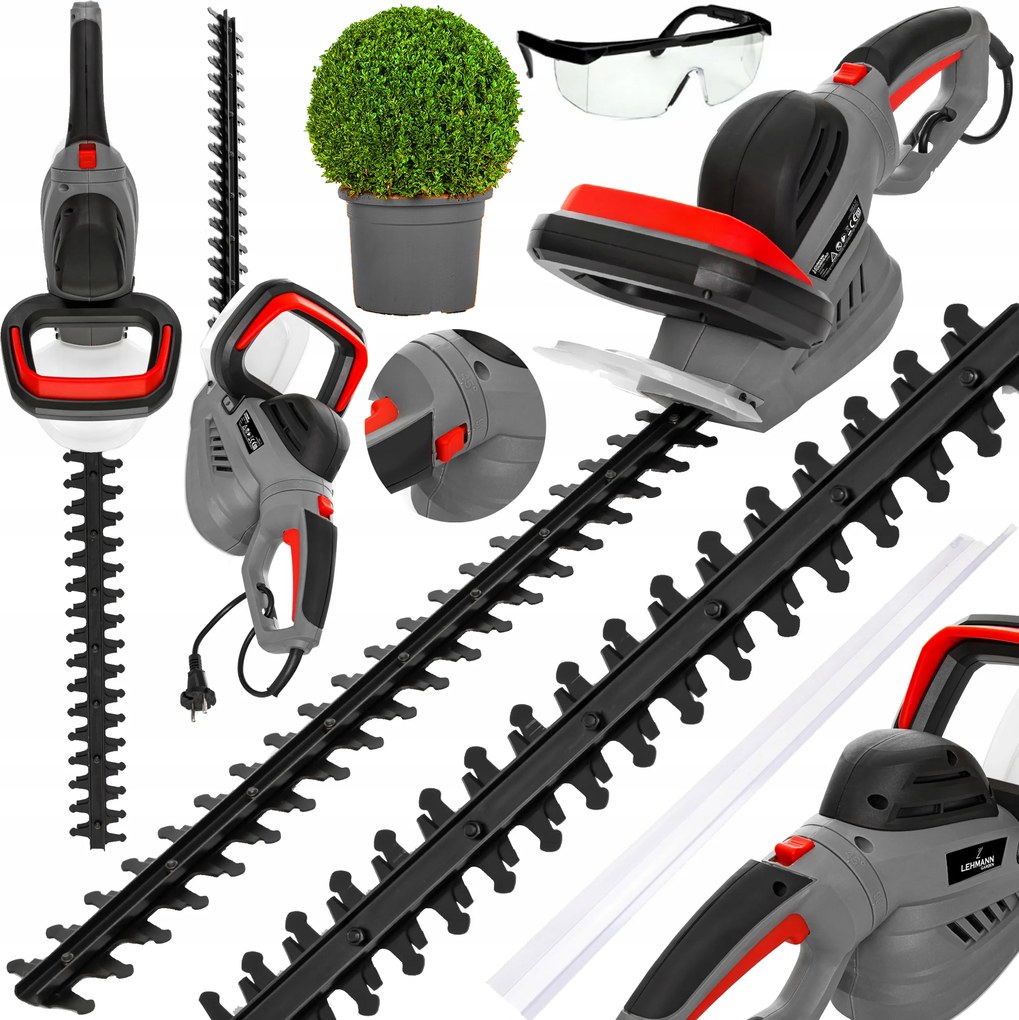 Elektrické Nožnice Na Živé Ploty Kríkov Konárov Lehmann 1800W 65 cm