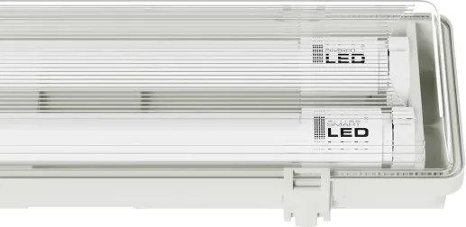 LED technické žiarivkové svietidlo T8 2xG13/20W/230V 6500K 120 cm IP65 biele