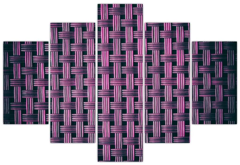 Obraz fialovej textúry (150x105 cm)