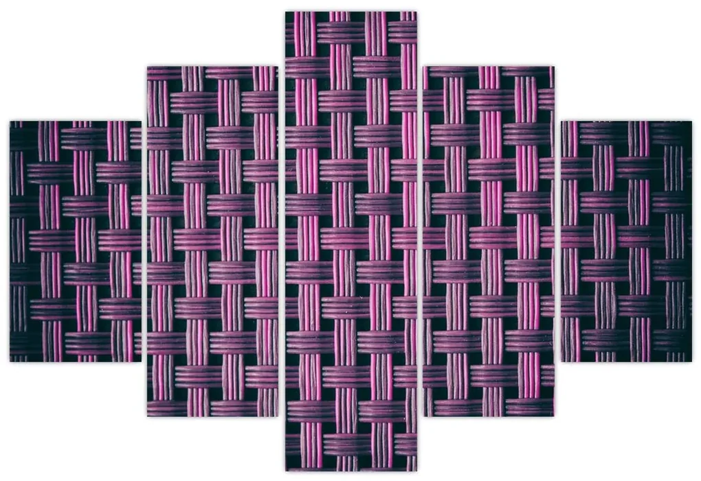 Obraz fialovej textúry (150x105 cm)