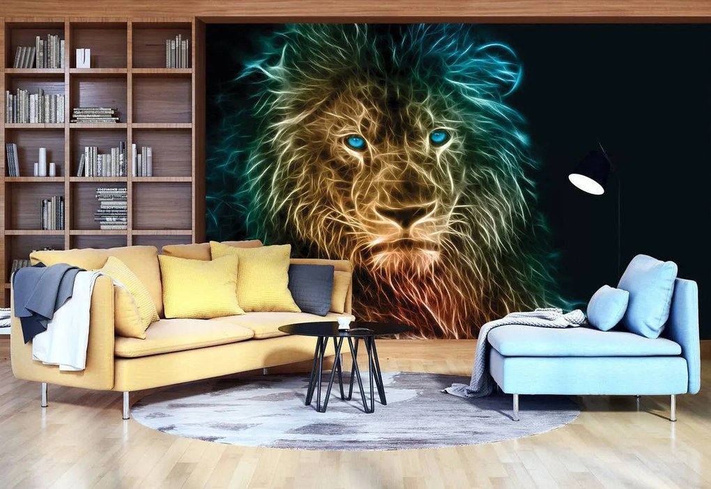 Fototapeta - Abstrakcia leva (254x184 cm)