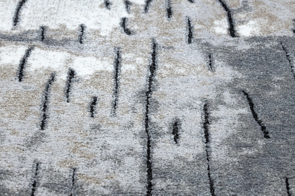 Moderný koberec COZY 8876 Rio, sivý