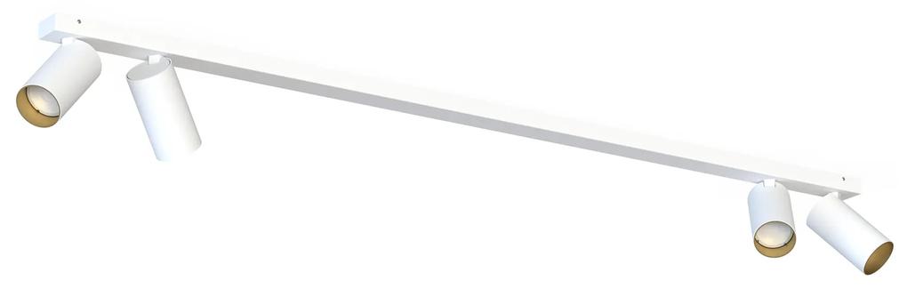 NOWODVORSKI Stropné bodové LED osvetlenie MONO, 4xGU10, 10W, biele, zlaté