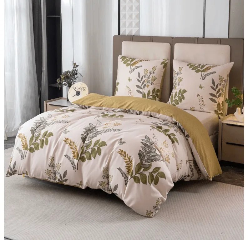 Mikroflanelové obliečky ORVILA béžové Rozmer obliečky: 70 x 90 cm | 140 x 220 cm