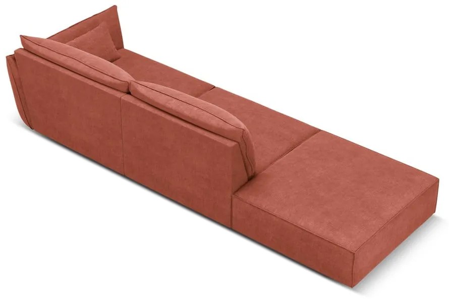 Červená leňoška (pravý roh) Vanda – Mazzini Sofas