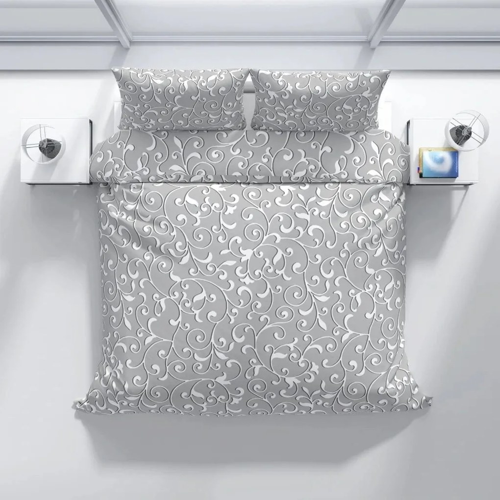 Bavlnené obliečky Grey orient, 140 x 200 cm, 70 x 90 cm