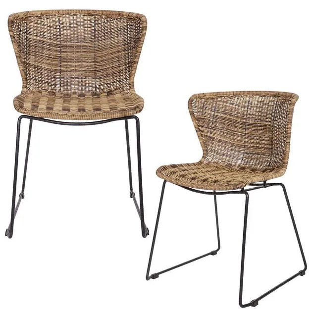 Sada 2 stoličiek WOOOD Wings Nature