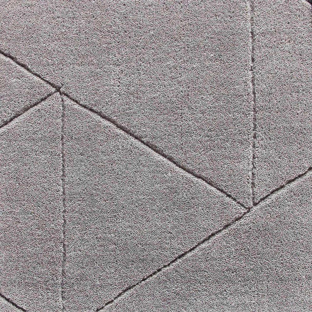 Sivý vlnený koberec Think Rugs Kasbah, 150 x 230 cm
