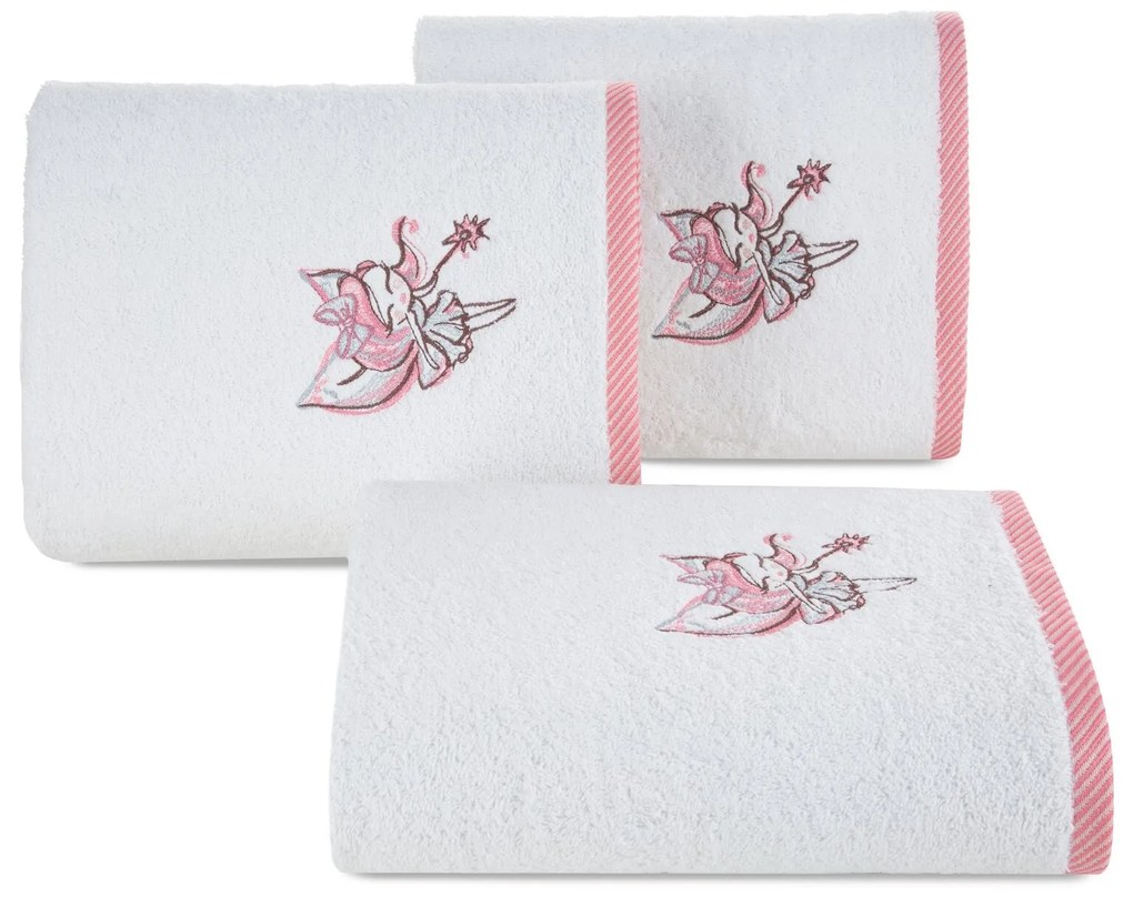 DETSKÝ BAVLNENÝ UTERÁK BABY55 50X90 CM BIELA