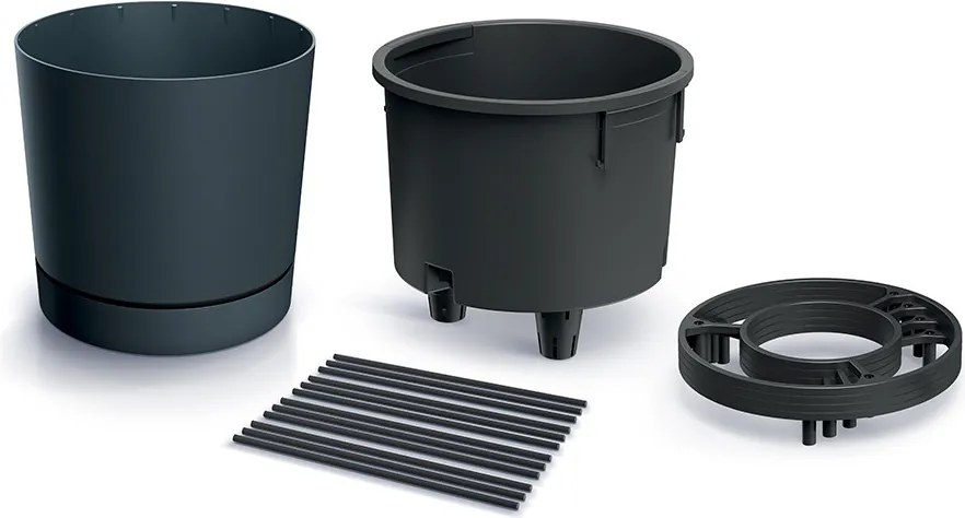 Kvetináč na pestovanie rajčín HOME GROWERO antracit