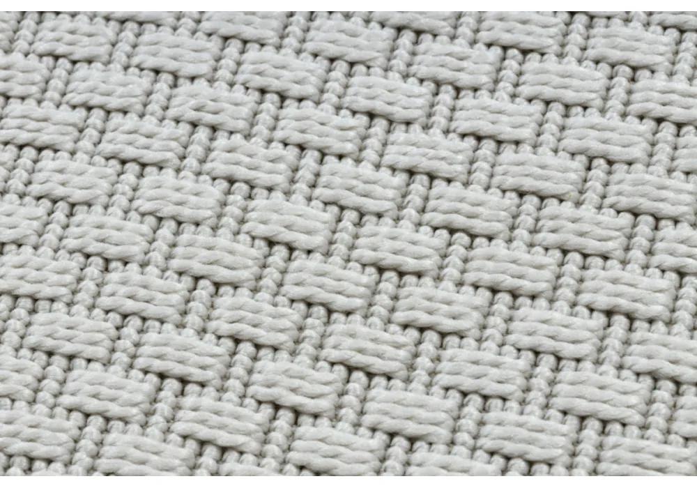Kusový koberec Decra biely 60x250cm