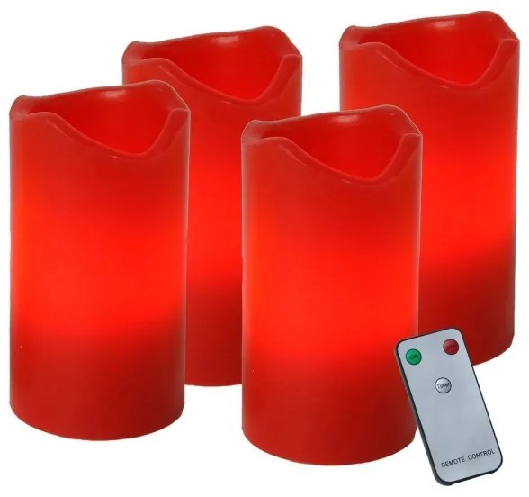 Eglo 410076 - SADA 4x LED Vianočná dekorácia ADVENT 1xLED/0,18W/2xCR2032 + DO