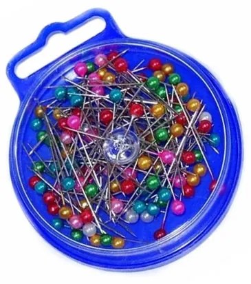 Perlové špendlíky v krabičke 0,6x36 mm