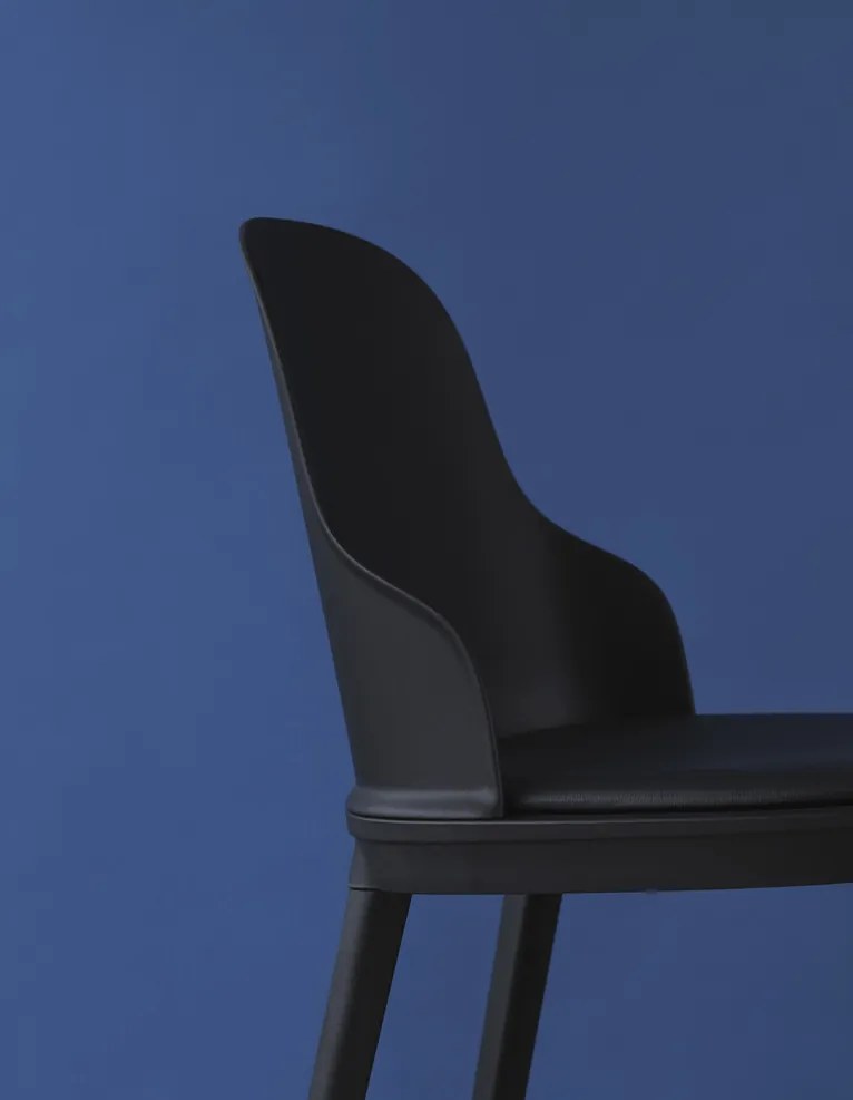 Stolička Allez Chair Ultra Leather – čierna