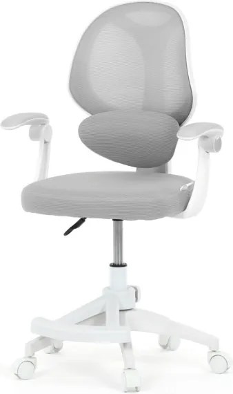 Detská otočná stolička sivá KA-W8008 GREY