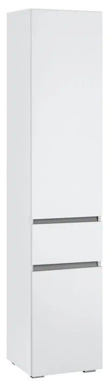 Biela kúpeľňová skrinka Støraa Wisla, 38 x 180 cm