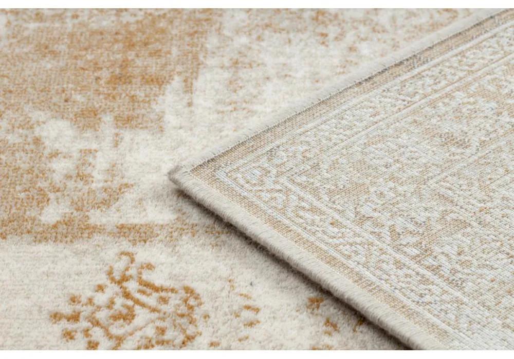 Vlnený kusový koberec Akram béžový 240x340cm