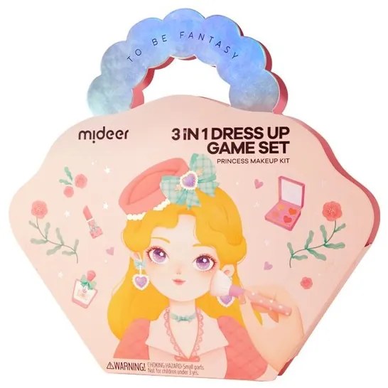 Kreatívna sada Mideer 3v1: Princezná a make-up
