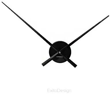 Nástenné hodiny ExitDesign No Face Mini 668SNOM, čierna, 70cm