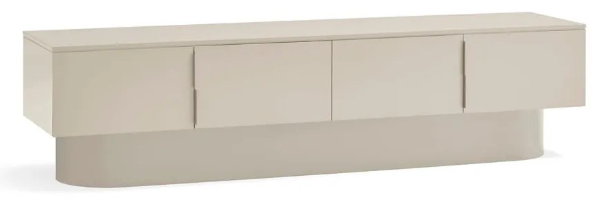 Béžový TV stolík 200x50 cm Totem – Teulat