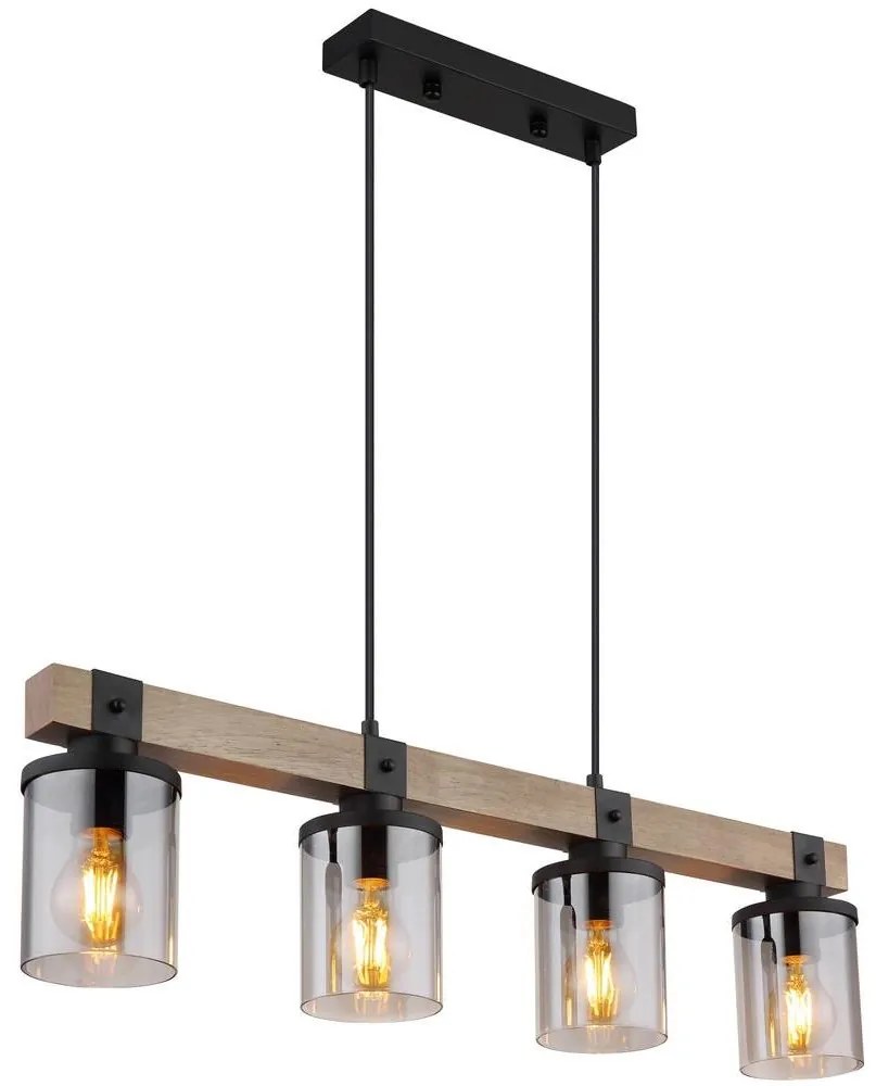 Globo 15555-4H - Luster na lanku LILA 4xE27/60W/230V