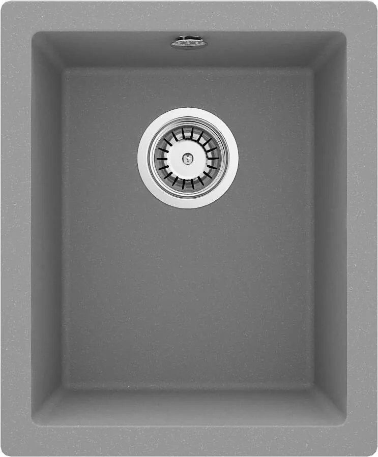 Deante Corda, granitový drez pod dosku 380x460x194 mm, 3,5