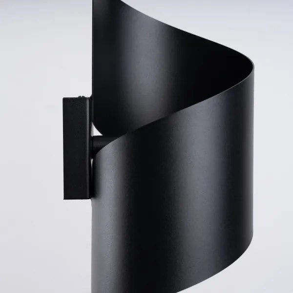 Sollux SL.1309 - Nástenné svietidlo TALASSA 1xG9/8W/230V čierna