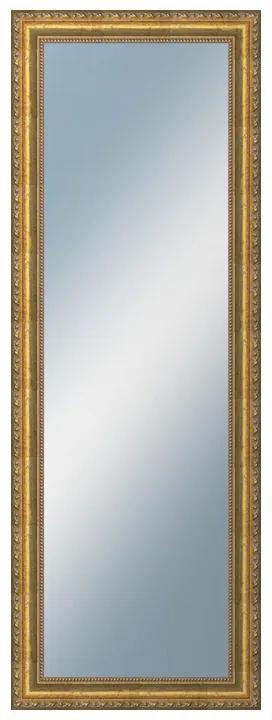 DANTIK - Zrkadlo v rámu, rozmer s rámom 50x140 cm z lišty KLASIK zlatá (2824)