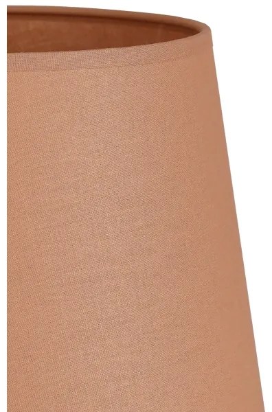 Duolla - Tienidlo k stolnej lampe CLASSIC M E27 pr. 24 cm hnedá