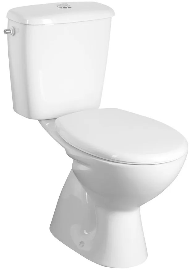 Aqualine Aqualine, MIGUEL WC kombi misa s nádržkou vrátane splachovacej súpravy, spodný odpad, LC2258