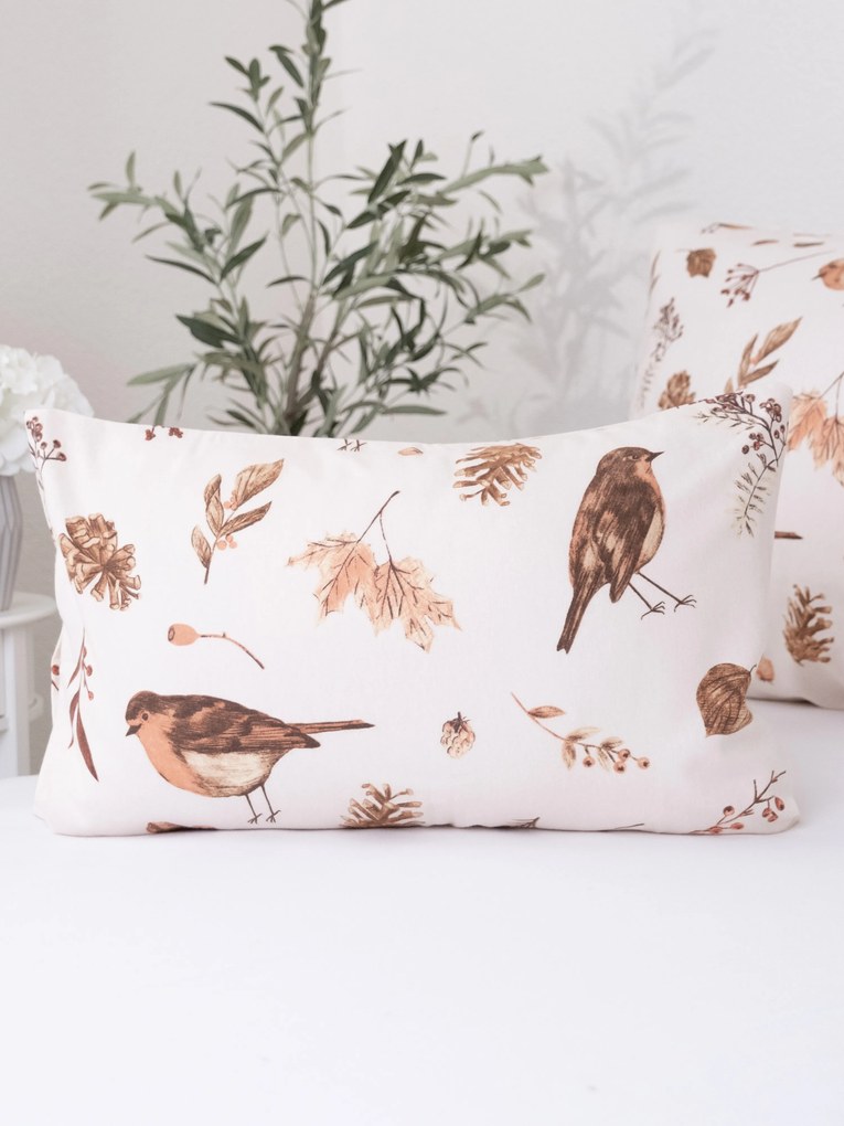 Flanelová obliečka na vankúš 40 x 60 cm - Anita